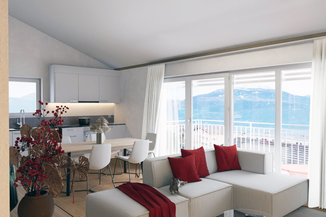 Erde - Magnifique et spacieux appartement de 3.5 pièces au 2ème étage
