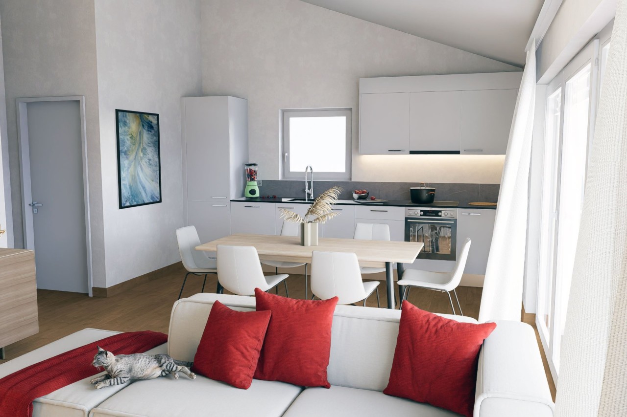 Erde - Magnifique et spacieux appartement de 3.5 pièces au 2ème étage