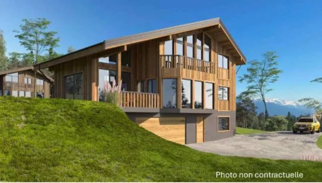 Chalet de standing à construire réf. Chalet Gypaète
