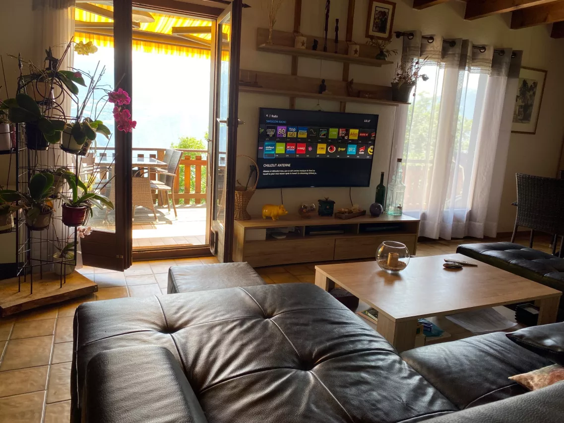 Chalet La Petite Clairière Arbaz village