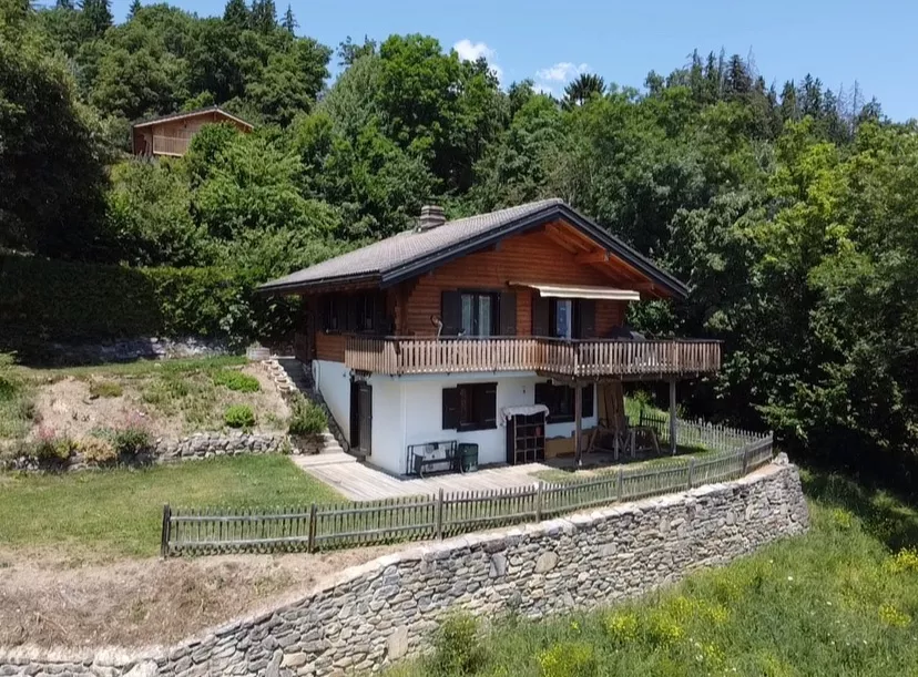 Chalet La Petite Clairière Arbaz village