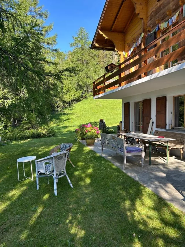Chalet familial ou pied-à-terre de charme à Anzère