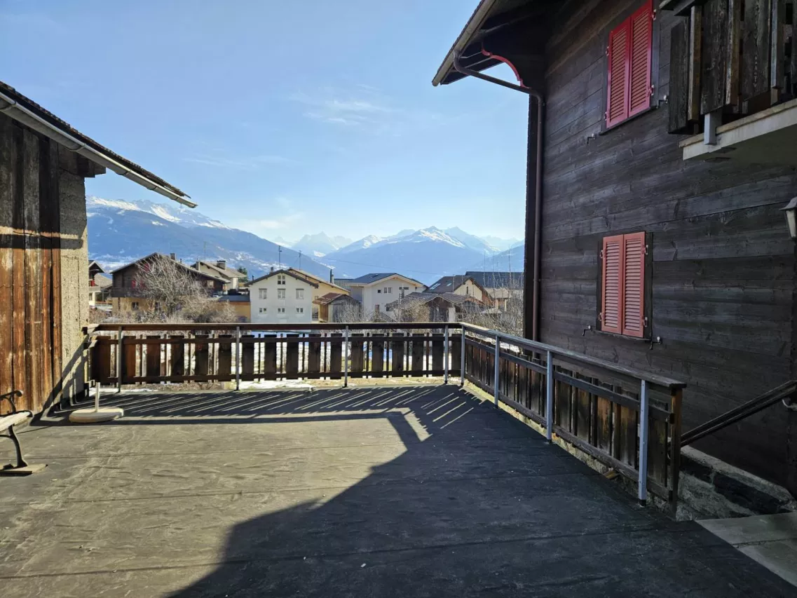 À louer - Appartement 3.5 pièces au coeur du village d'Arbaz