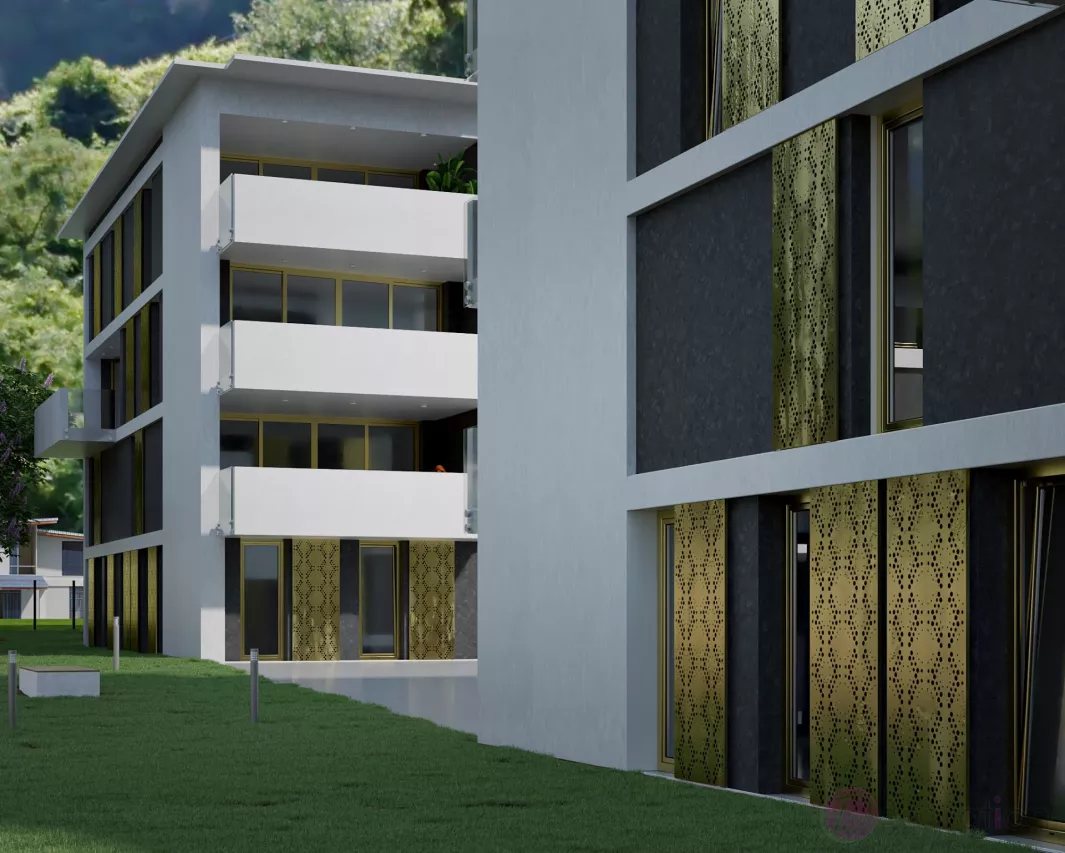 Appartement 3,5 pcs dans un cadre idyllique 