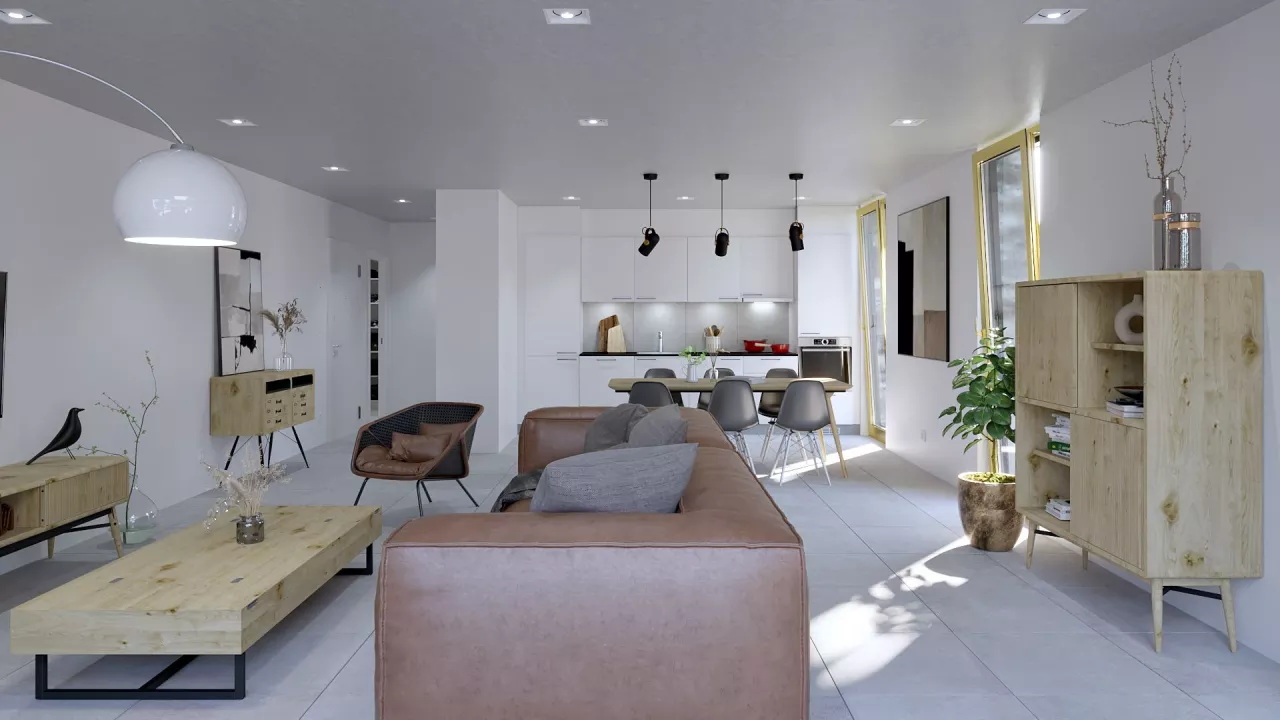 Appartement 3,5 pcs / nouvelle promotion 