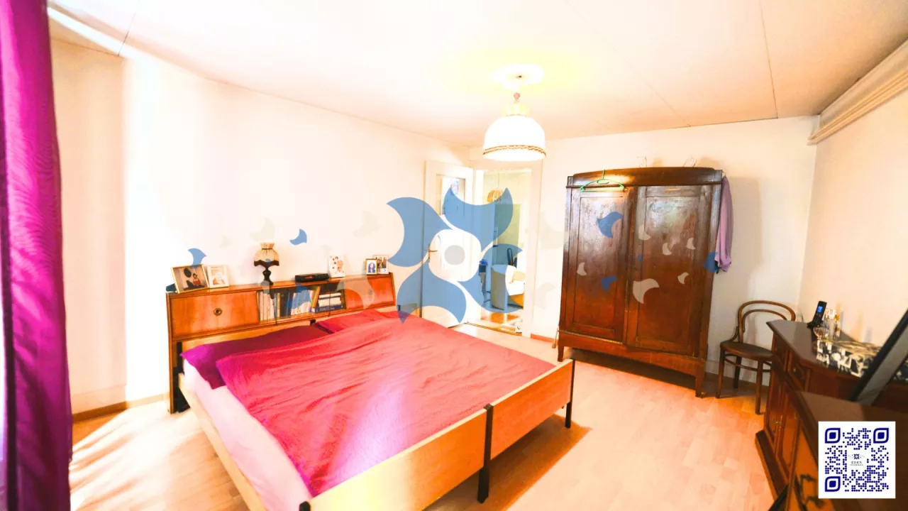 Appartement 3.5 pièces en bon état ? Lumineux & fonctionnel ? Vue sur l?Abbaye ? Saint-Maurice centre