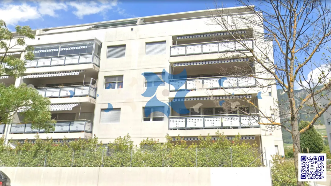 Superbe appartement familial de 5,5 pièces à Sion Champsec - Terrasse plein sud-ouest