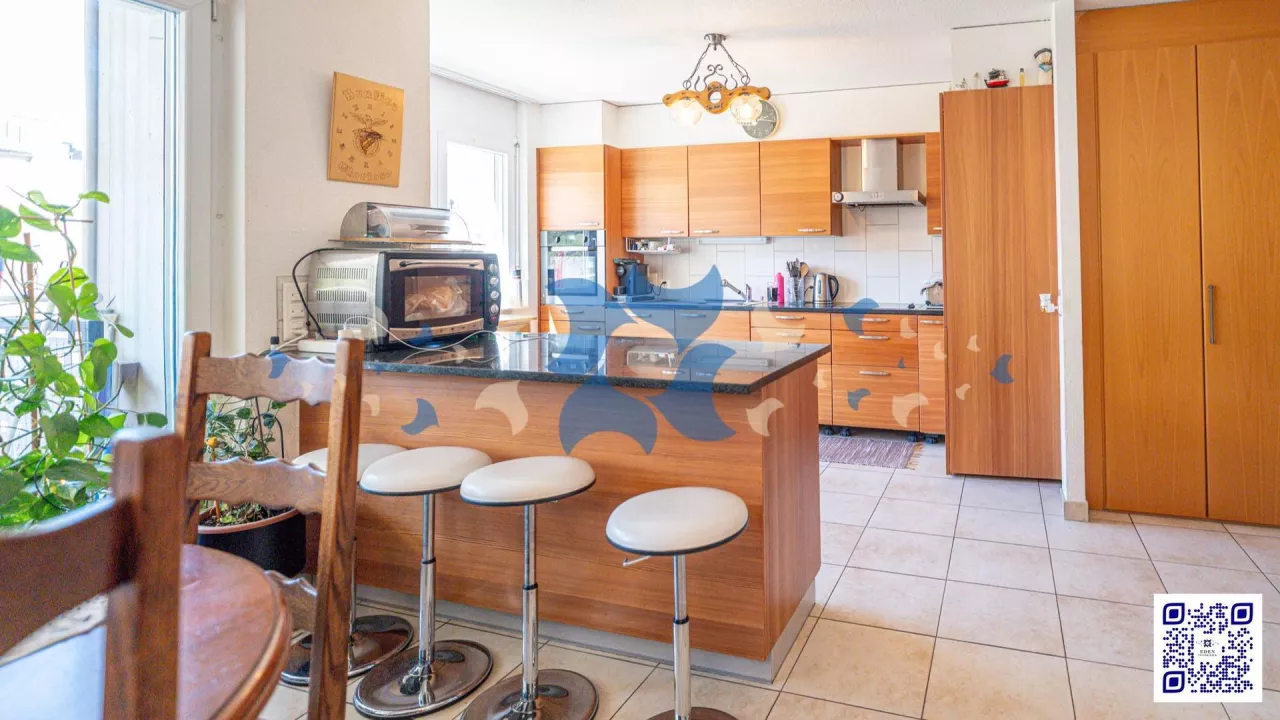 Superbe appartement familial de 5,5 pièces à Sion Champsec - Terrasse plein sud-ouest