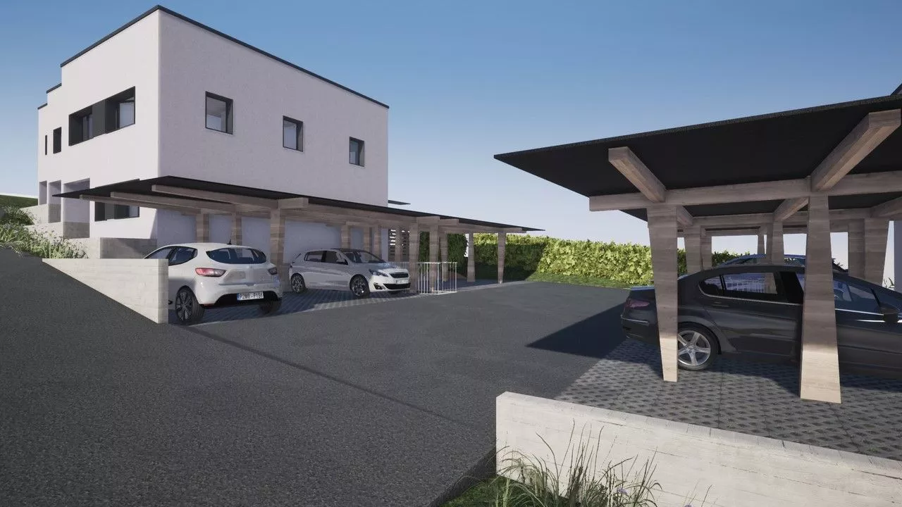 Villa mitoyenne sur les côteaux avec magnifique terrasse