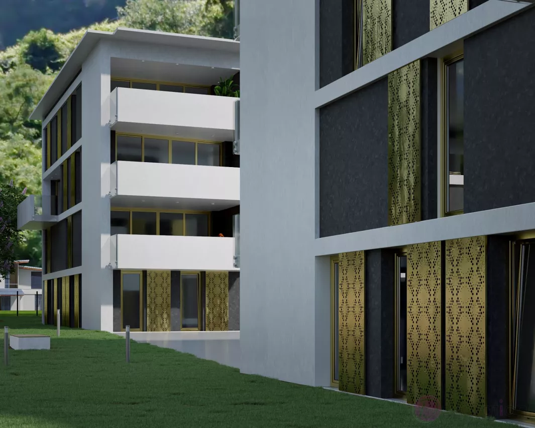 Appartement 3,5 pcs dans un cadre idyllique