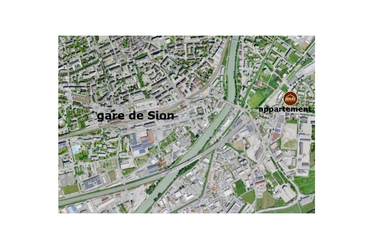 Agréable 3.5 pièces proche du centre de Sion / idéal pour rendement 