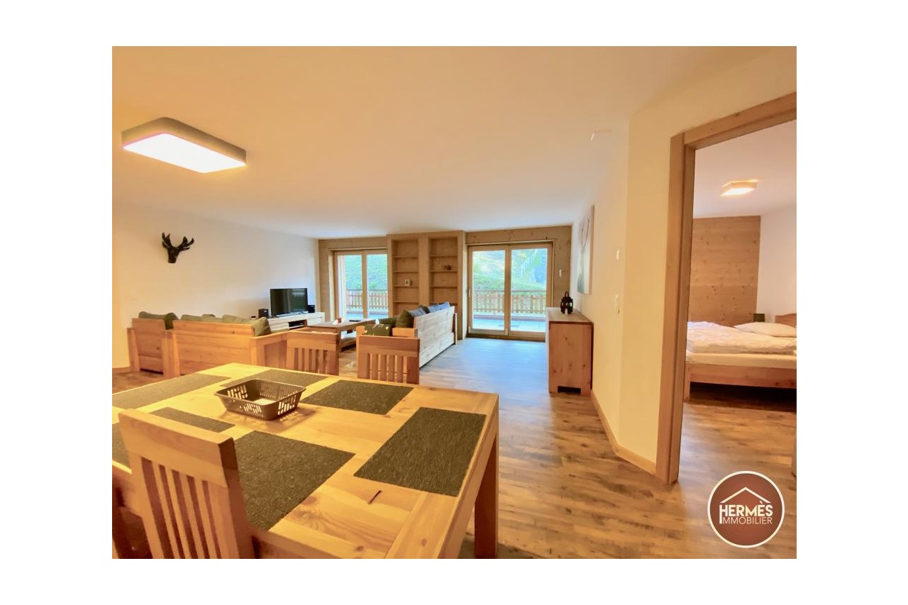 Superbe appartement ski-in & ski-out sur les pistes de Veysonnaz