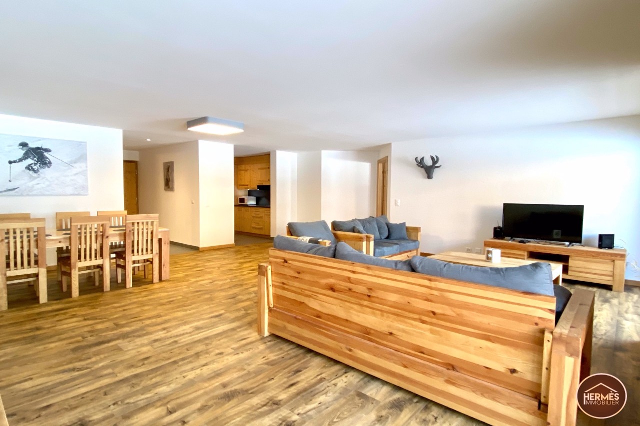 Superbe appartement ski-in & ski-out sur les pistes de Veysonnaz