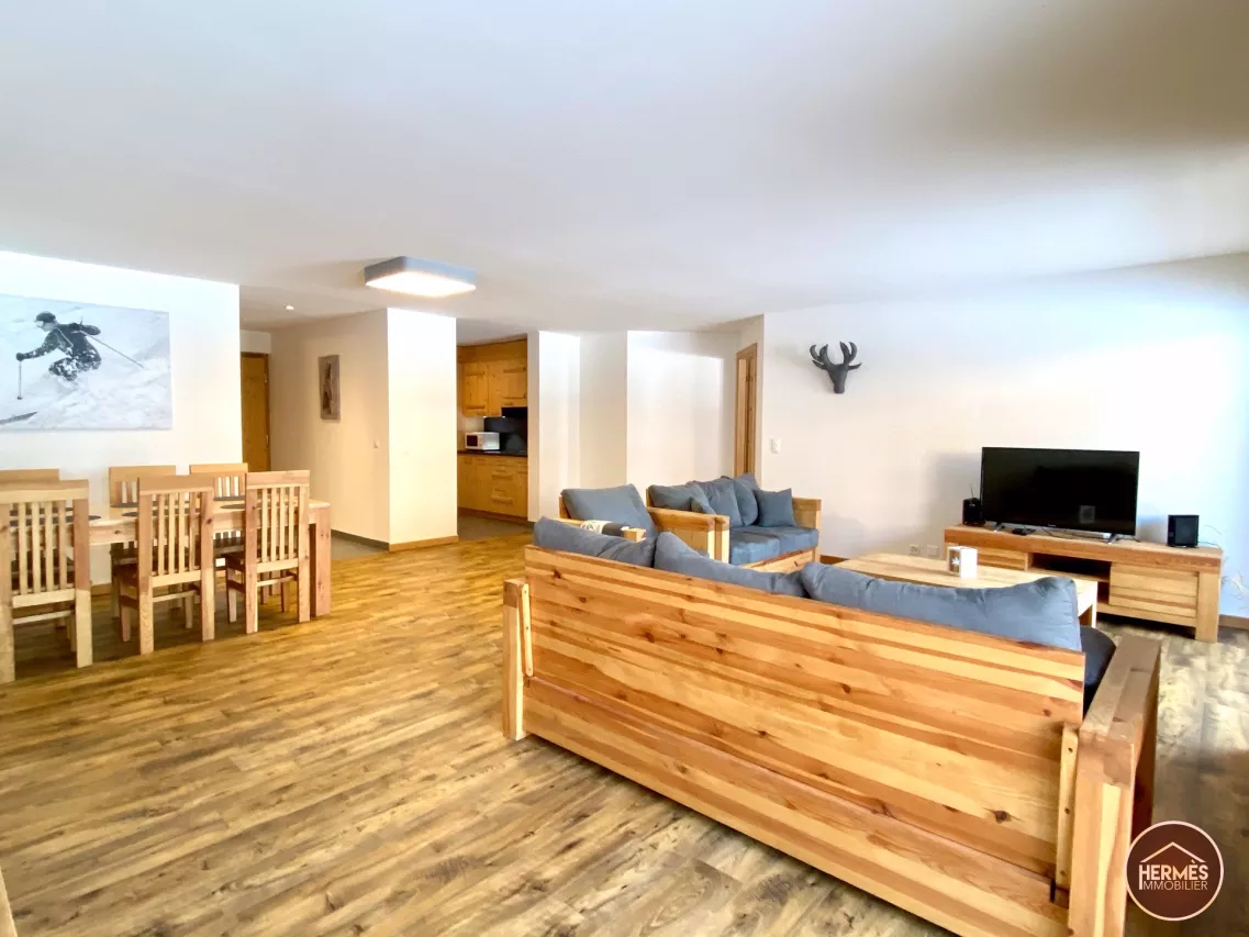 Superbe appartement ski-in & ski-out sur les pistes de Veysonnaz