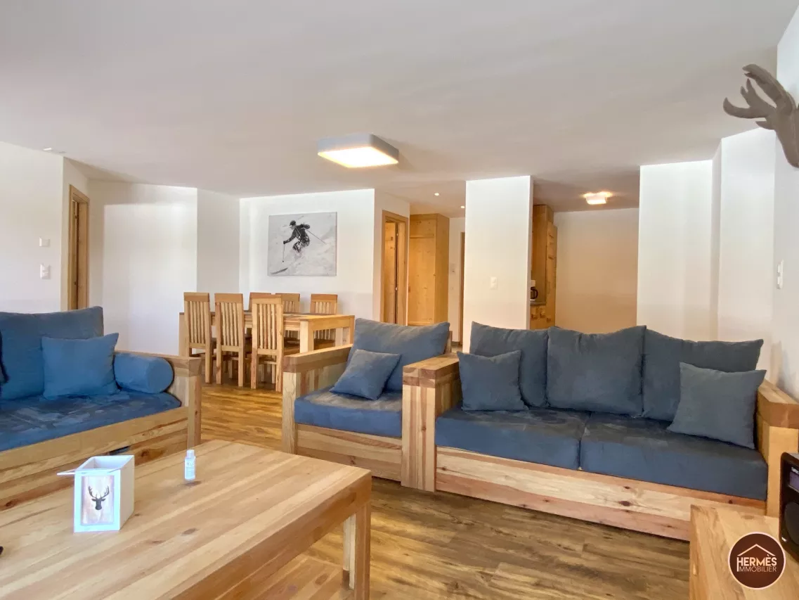 Superbe appartement ski-in & ski-out sur les pistes de Veysonnaz