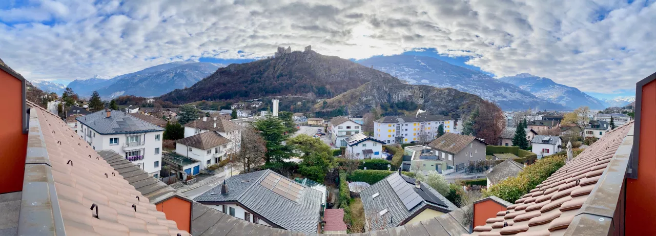 Appartement de standing en attique-duplex à Sion-Platta