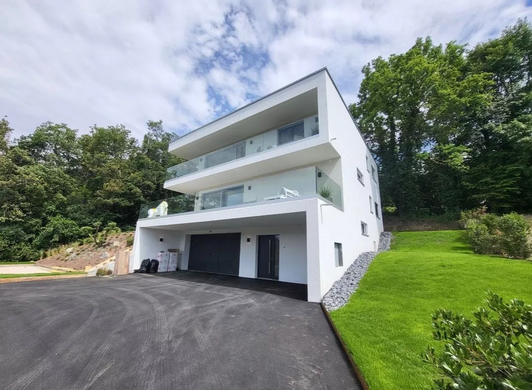 Magnifique villa contemporaine à Grimisuat ? Vue panoramique et cadre d?exception