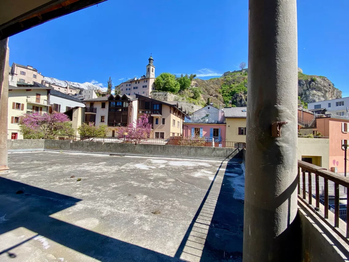 Maison à rénover avec situation exceptionnelle, vieille ville de Sion