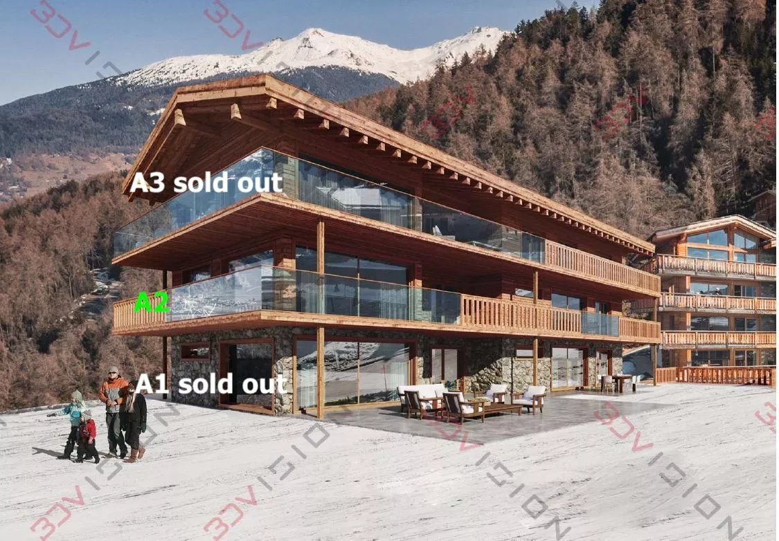 NEW PROMOTION - Résidence de 3 appartements de haut standing à Veysonnaz