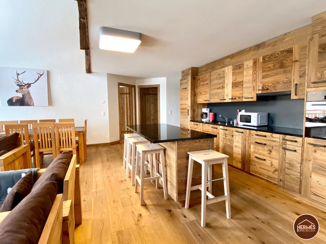Superbe appartement en attique-duplex / ski-in & ski-out sur les pistes de Veysonnaz
