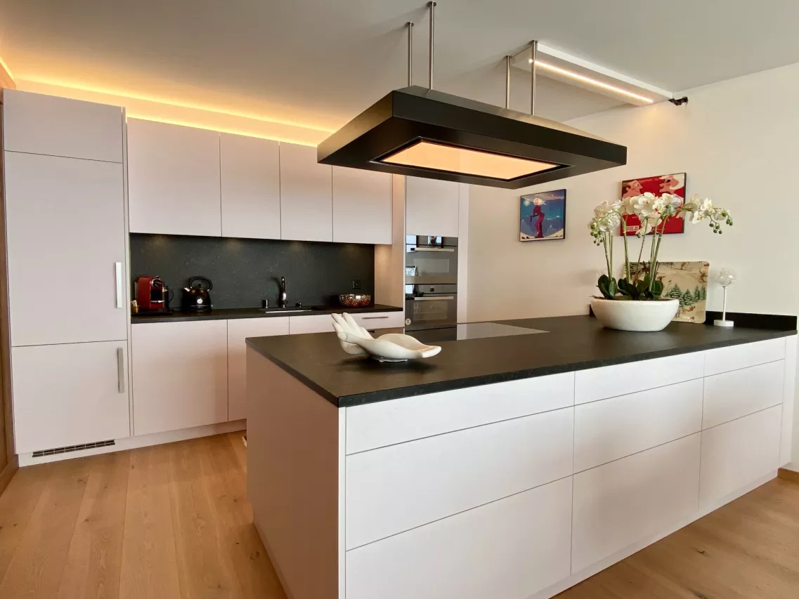 Superbe appartement avec vue, service hôtelier & piscine olympique, garage box