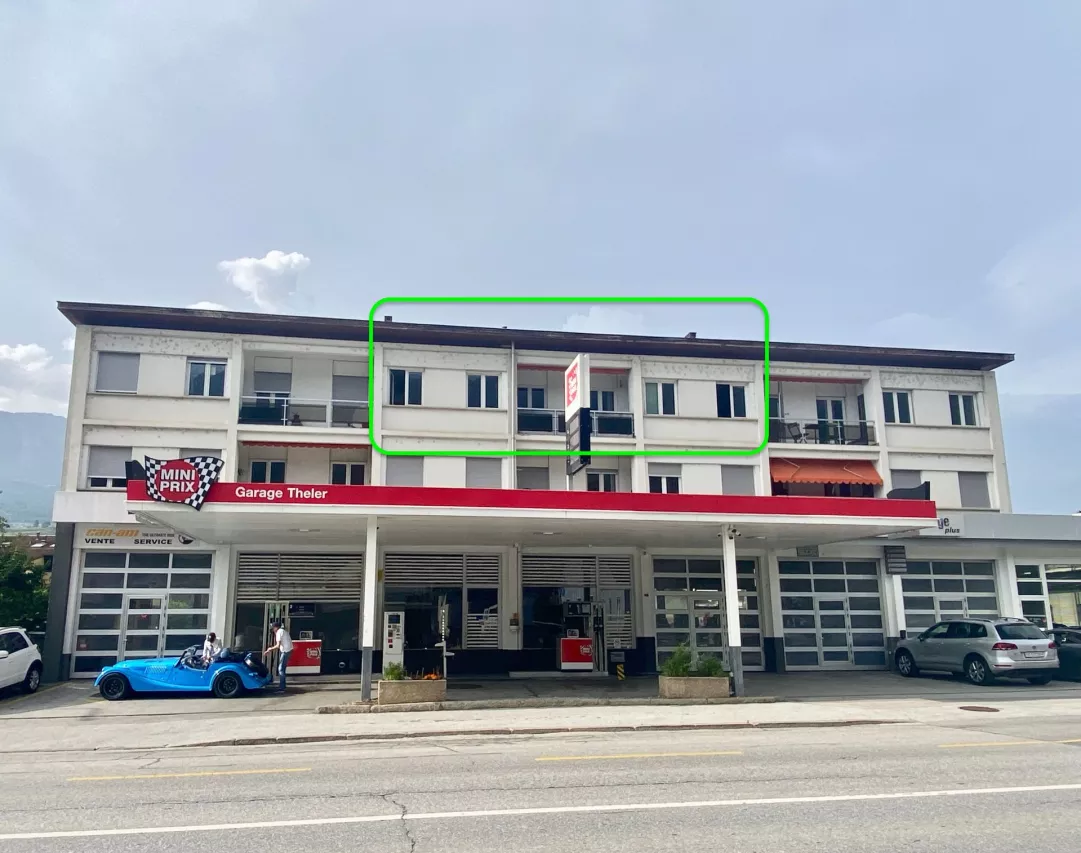 À louer ? bel appartement 2,5 pièces à Sion (quartier des Casernes)