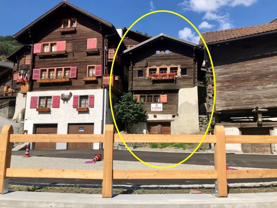 Authentique maison villageoise au coeur de Vissoie - Val d'Anniviers