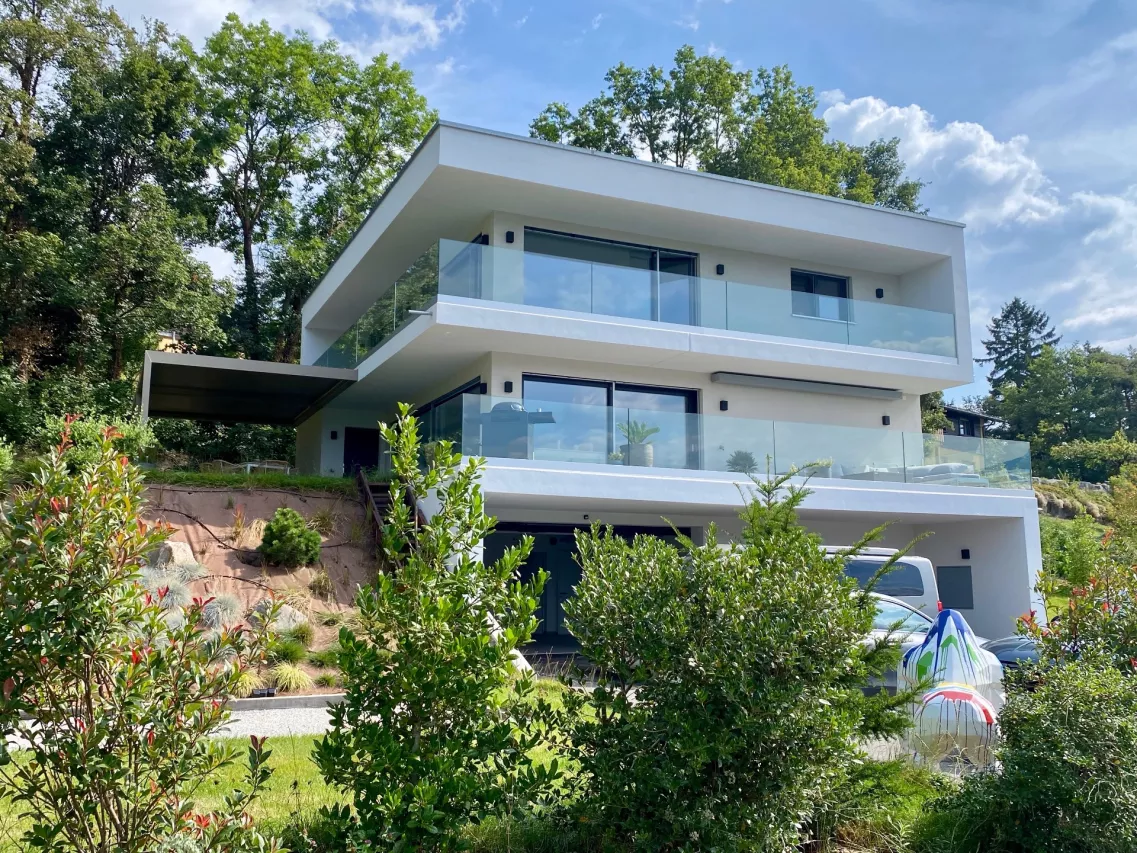 Magnifique villa contemporaine à Grimisuat ? Vue panoramique et cadre d?exception