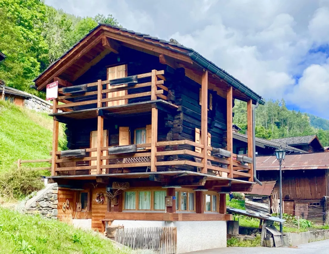 Tiny House / Mayen authentique - 3,5 pièces - Mayoux (Val d'Anniviers)