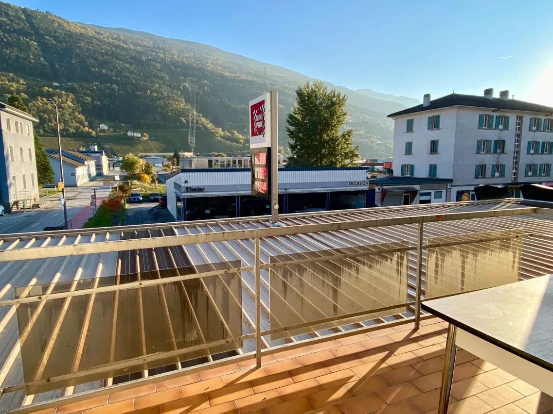 Bel appartement de 2.5 pièces à Sion - balcon SUD