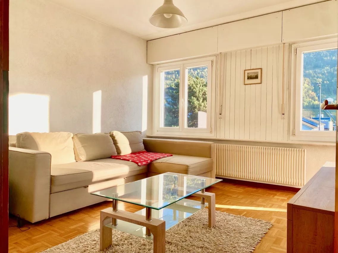 Bel appartement de 2.5 pièces à Sion - balcon SUD
