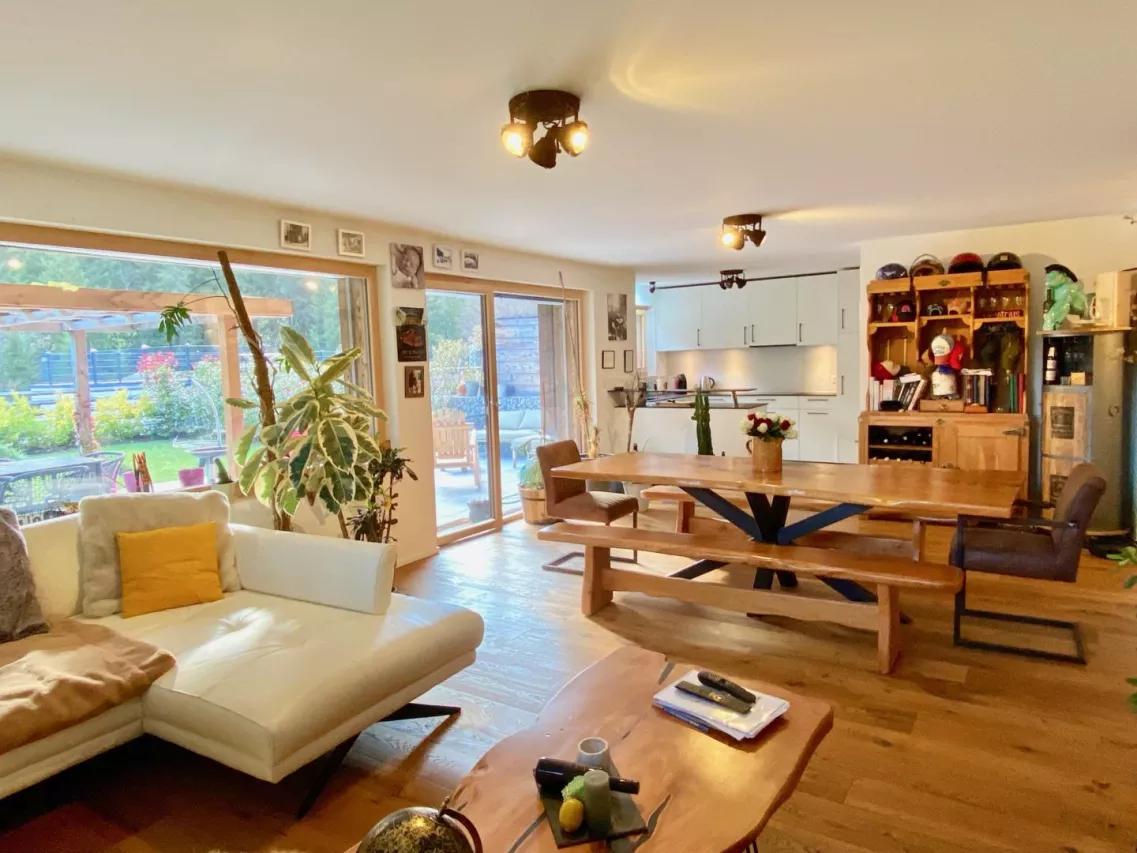 Bel appartement en rez de jardin à Morgin 3.5 pièces