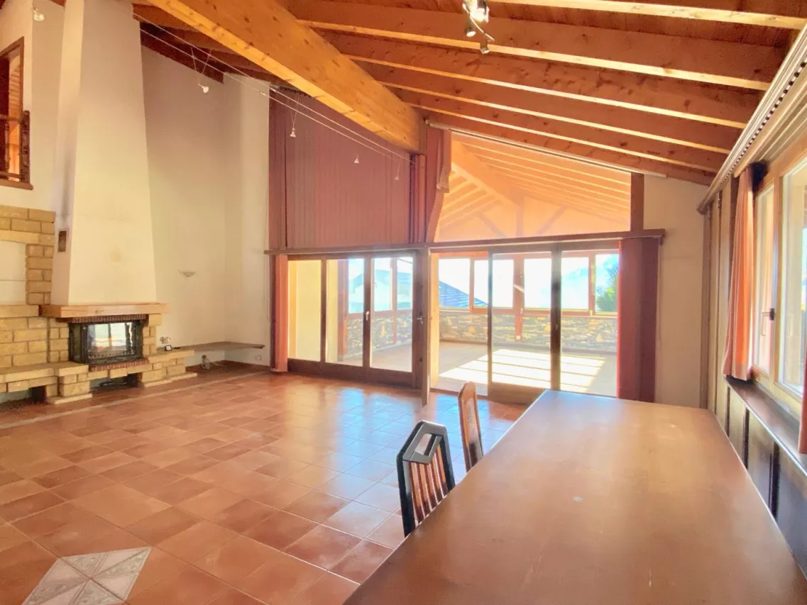 Magnifique maison/villa de caractère de 7.5 pièces à Chandolin sur Savièse