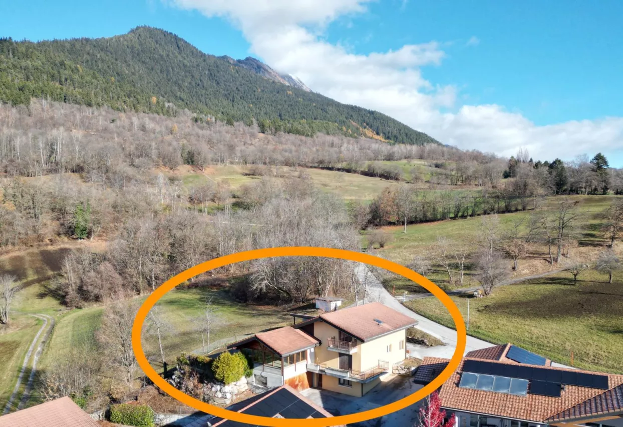 Magnifique maison/villa de caractère de 7.5 pièces à Chandolin sur Savièse