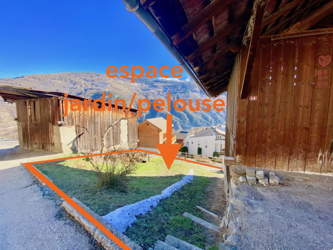 Grange de charme - Projet contemporain clé en main au coeur du vieux village de Vex