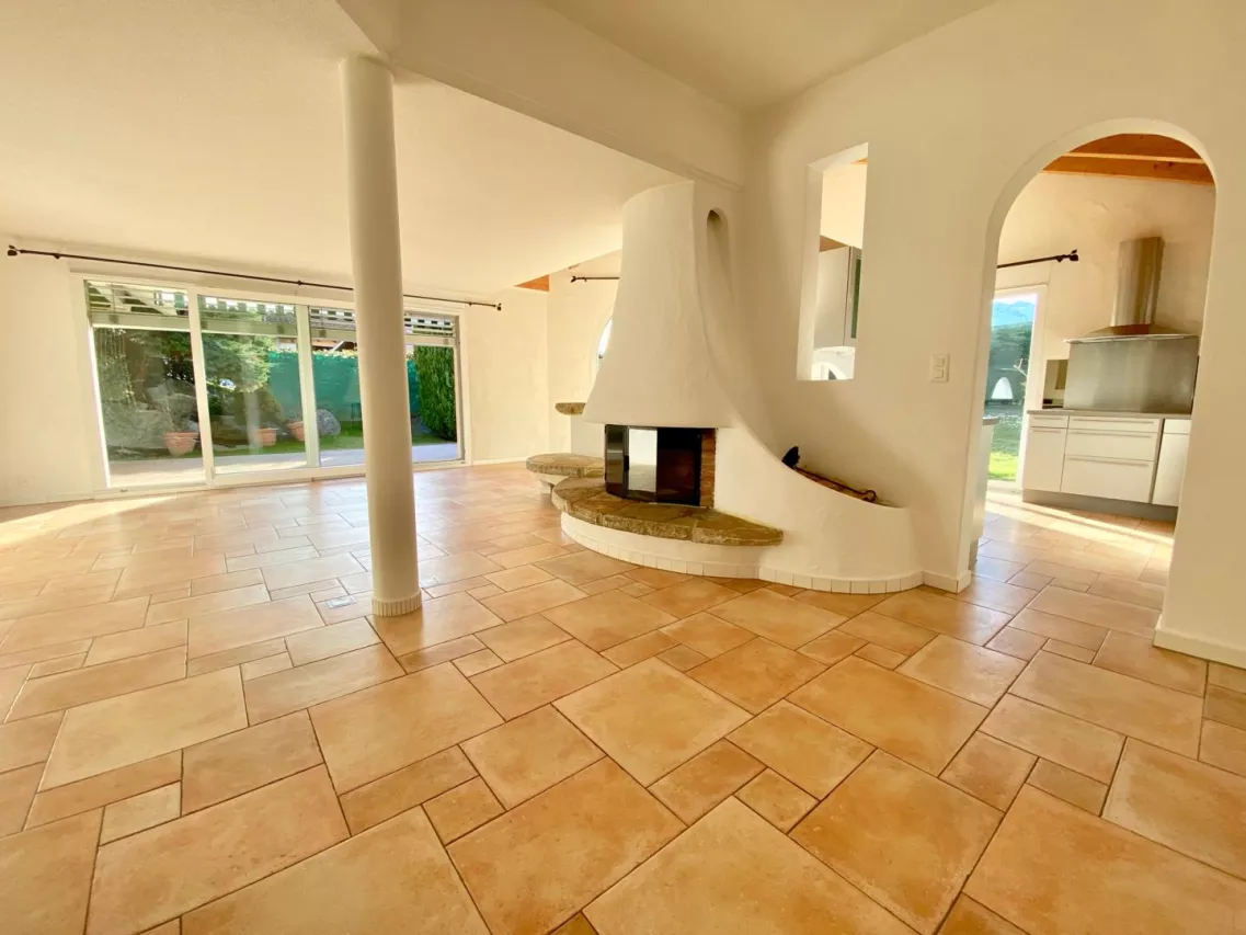 Location - Spacieux appartement de 4.5 pièces avec grand jardin privatif à Bramois