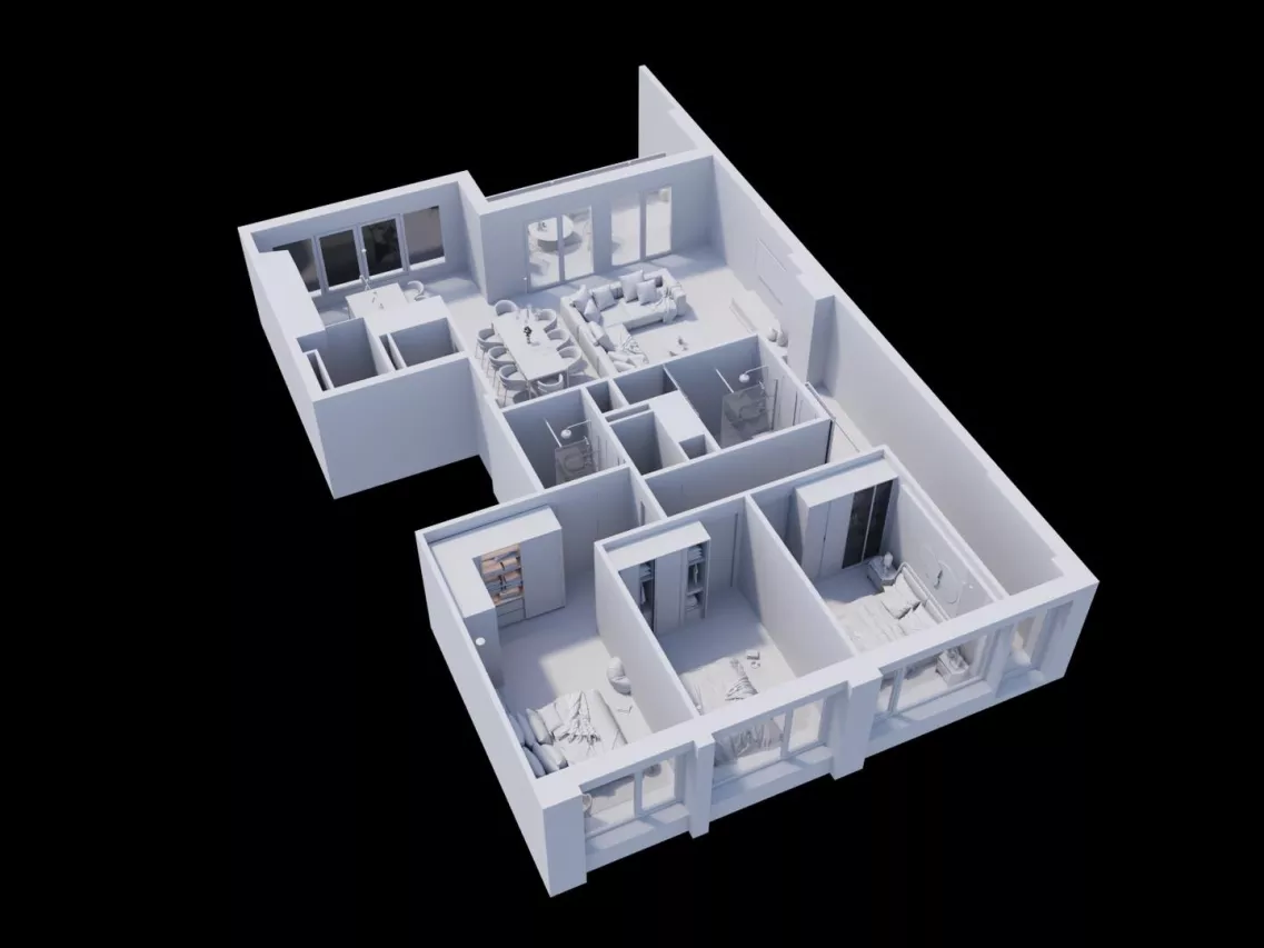 Bel appartement avec un emplacement central à Nendaz