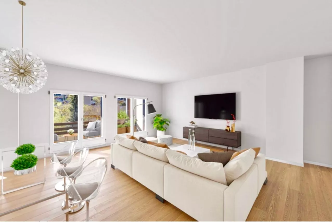 Bel appartement avec un emplacement central à Nendaz