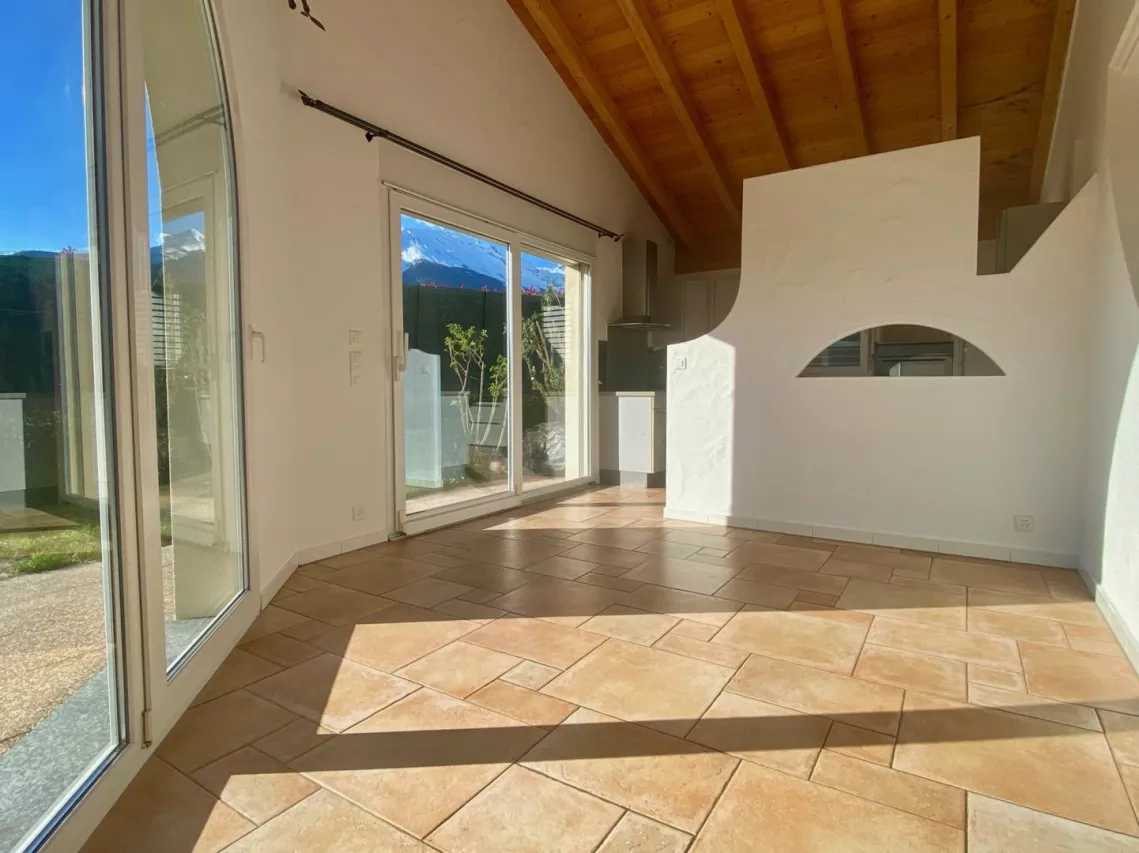 Location - Spacieux appartement de 4.5 pièces avec grand jardin privatif à Bramois