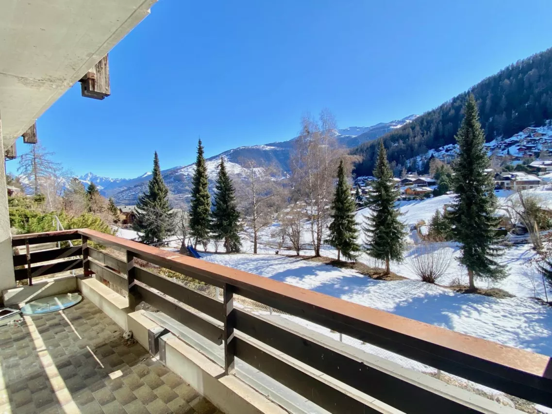 Bel appartement avec un emplacement central à Nendaz