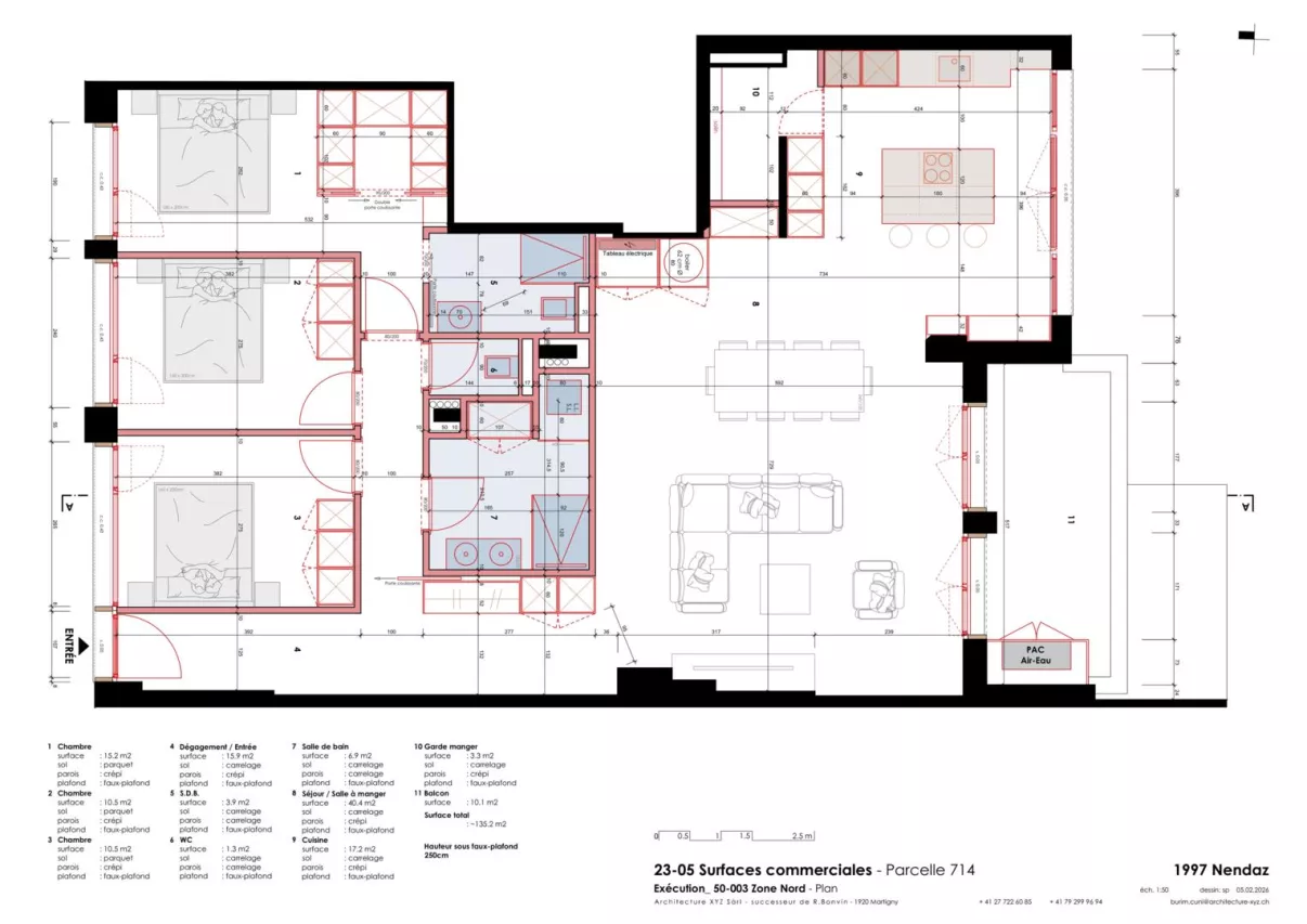 Bel appartement avec un emplacement central à Nendaz