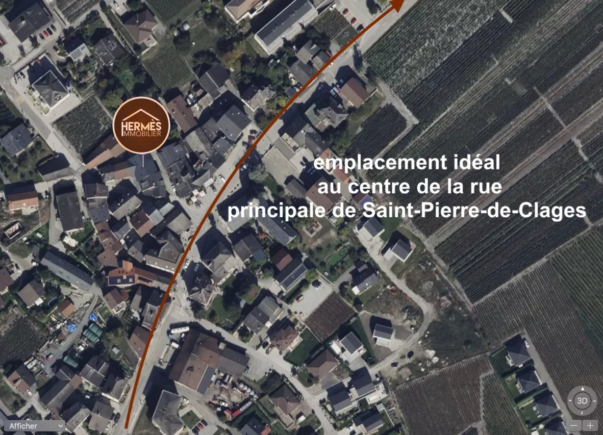 Exceptionnelle maison à l'état brut pour amateurs de grands espaces et espace garage pour 2-3 voitures