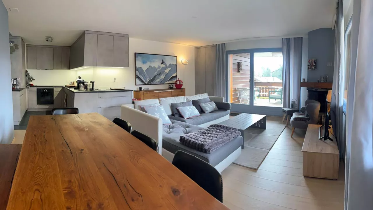 Crans-Montana. Exclusivité. Appartement 3.5 pièces entièrement rénové.