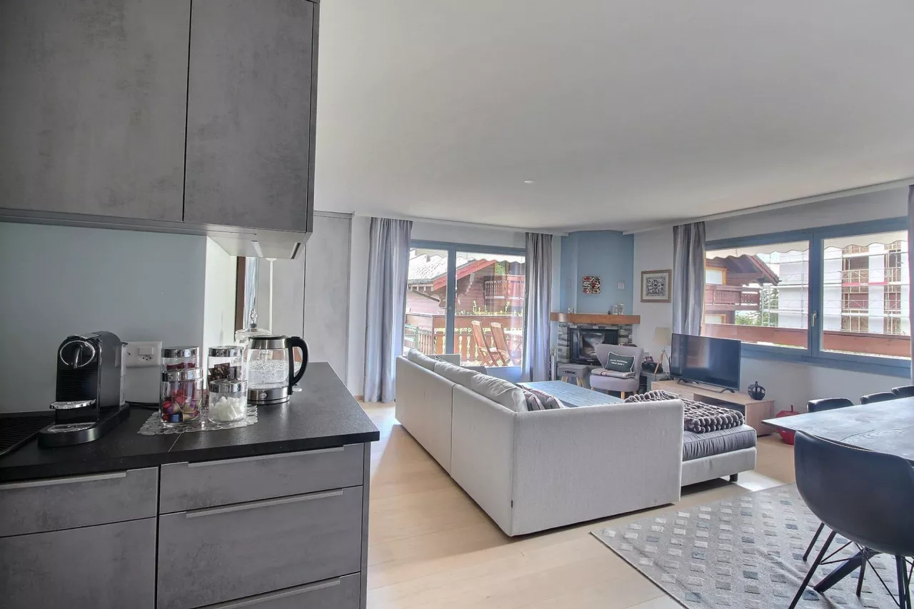 Crans-Montana. Exclusivité. Appartement 3.5 pièces entièrement rénové.