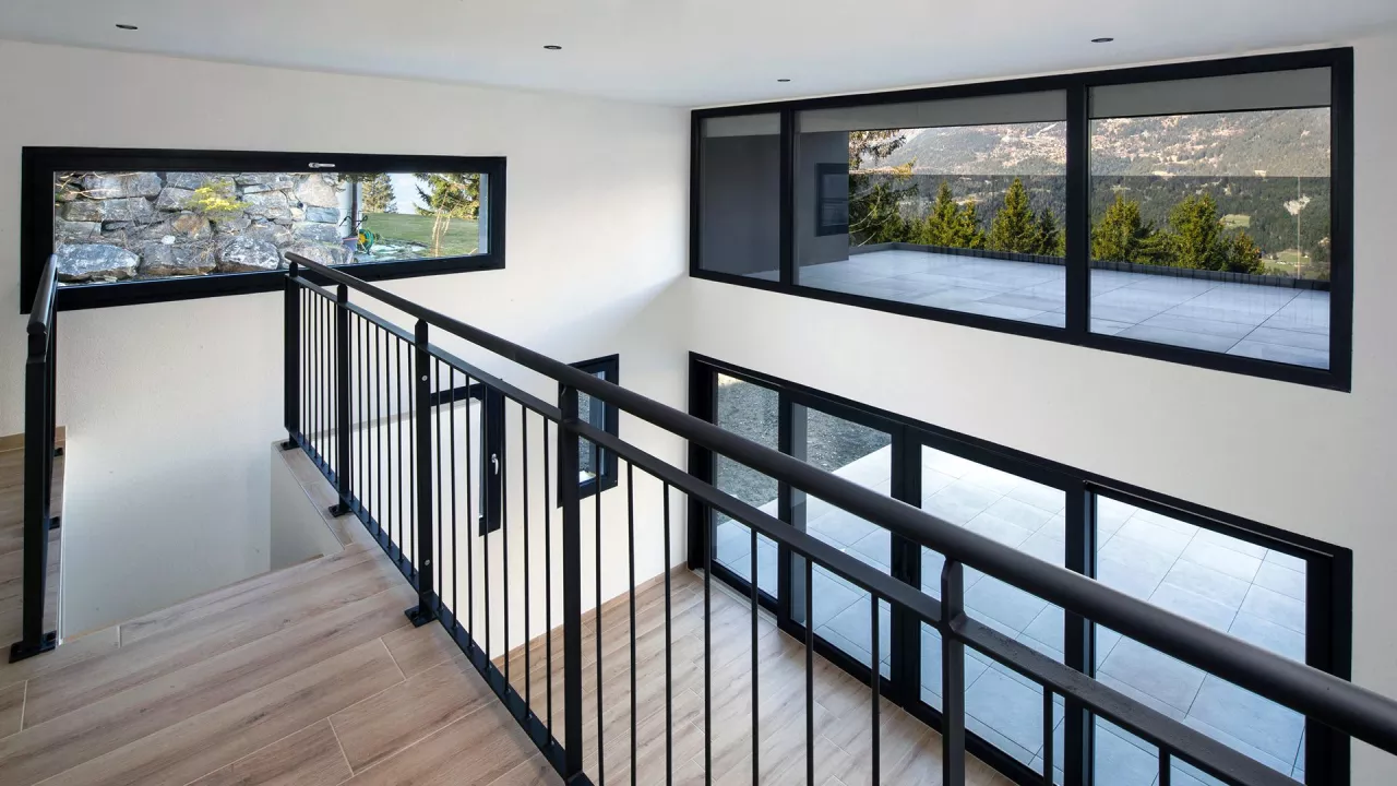 Crans-Montana. Maison individuelle neuve de 5.5 pièces au style résolument contemporain