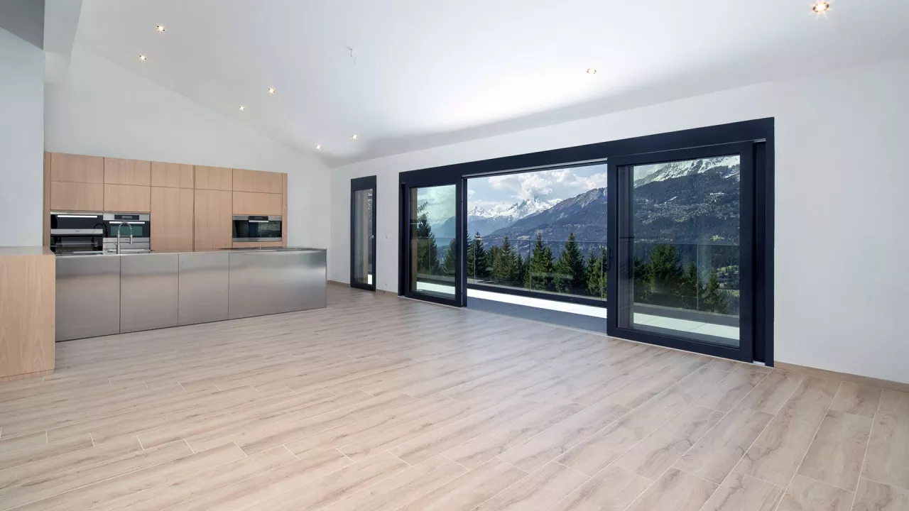 Crans-Montana. Maison individuelle neuve de 5.5 pièces au style résolument contemporain