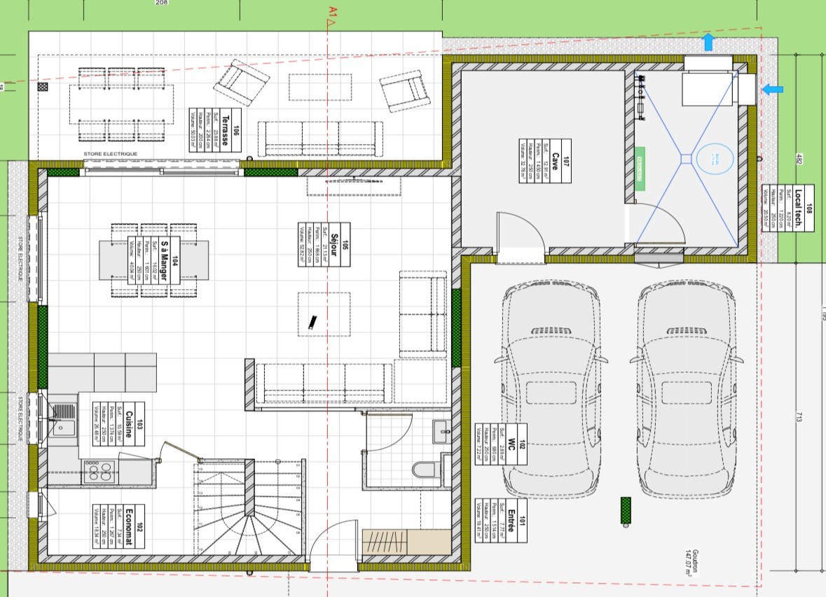 Villa 5.5 pces à vendre sur plan à Réchy 