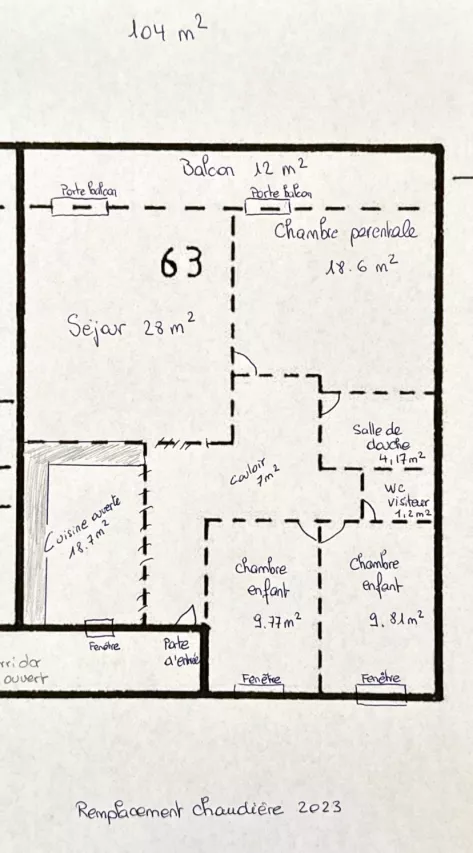 Appartement 4.5 pce au centre de Monthey 