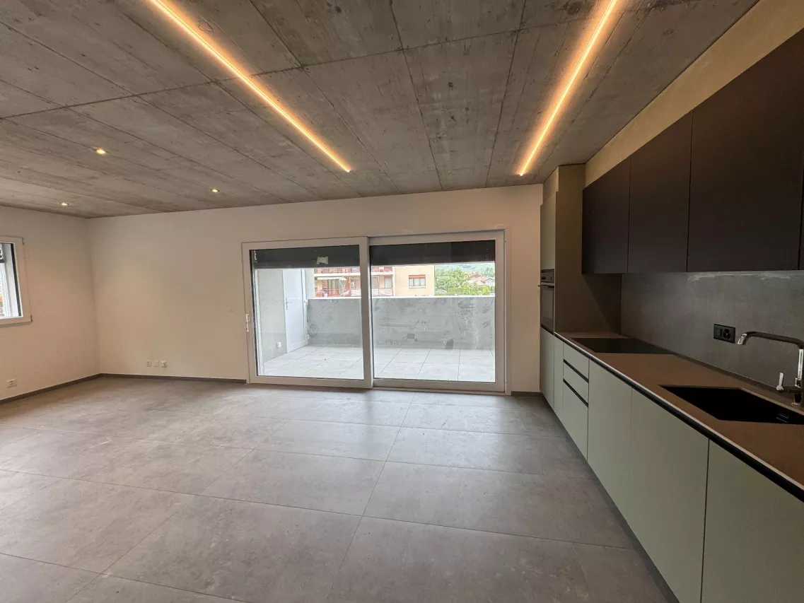À louer dans un immeuble neuf à Aproz