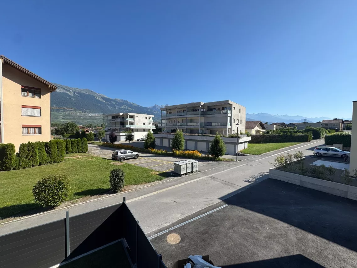 À louer dans un immeuble neuf à Aproz